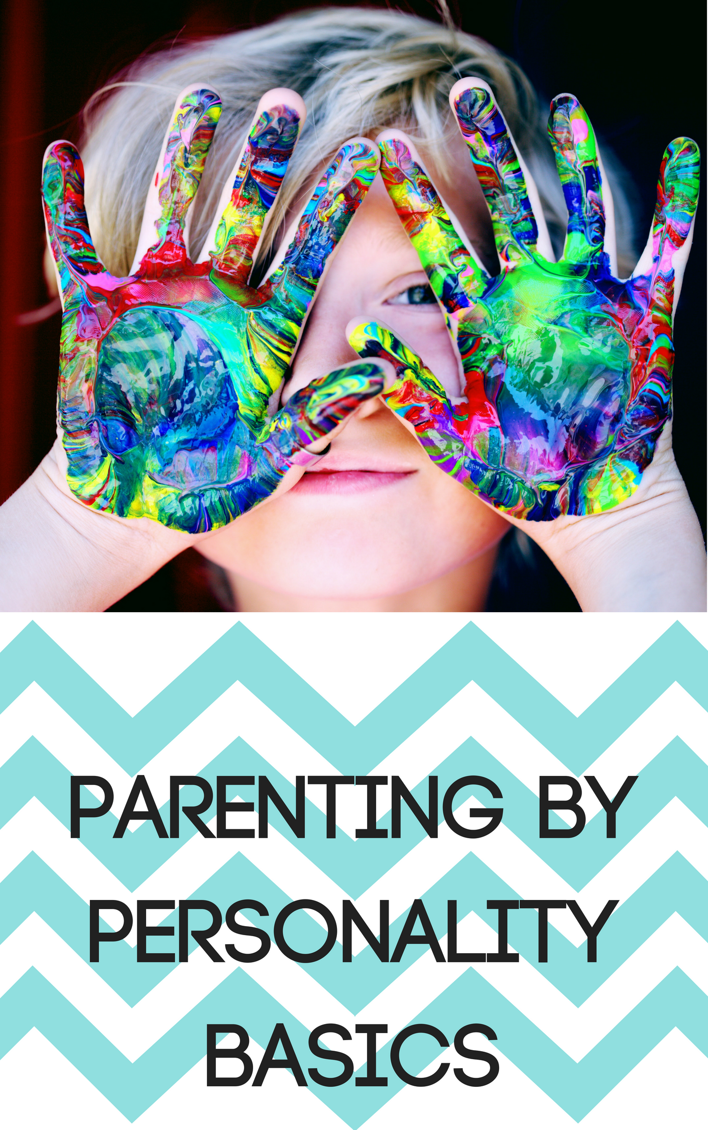 Child With Paint on Hands